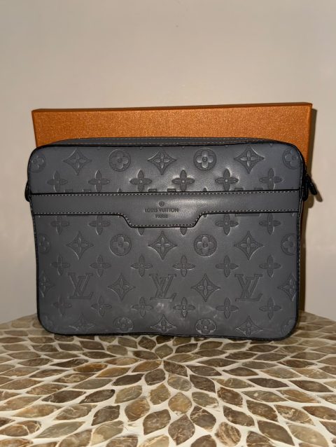 LV (Grey Monogram) Mens Messenger Bag
